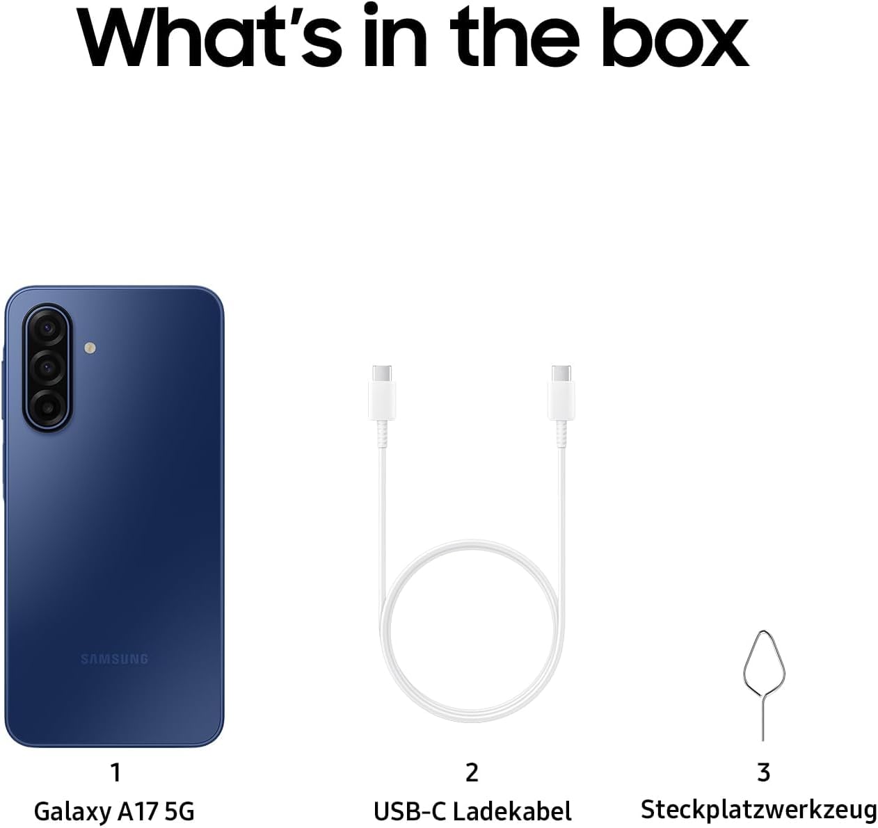 Samsung A176B Galaxy A17 5G 128 GB (Blue)
