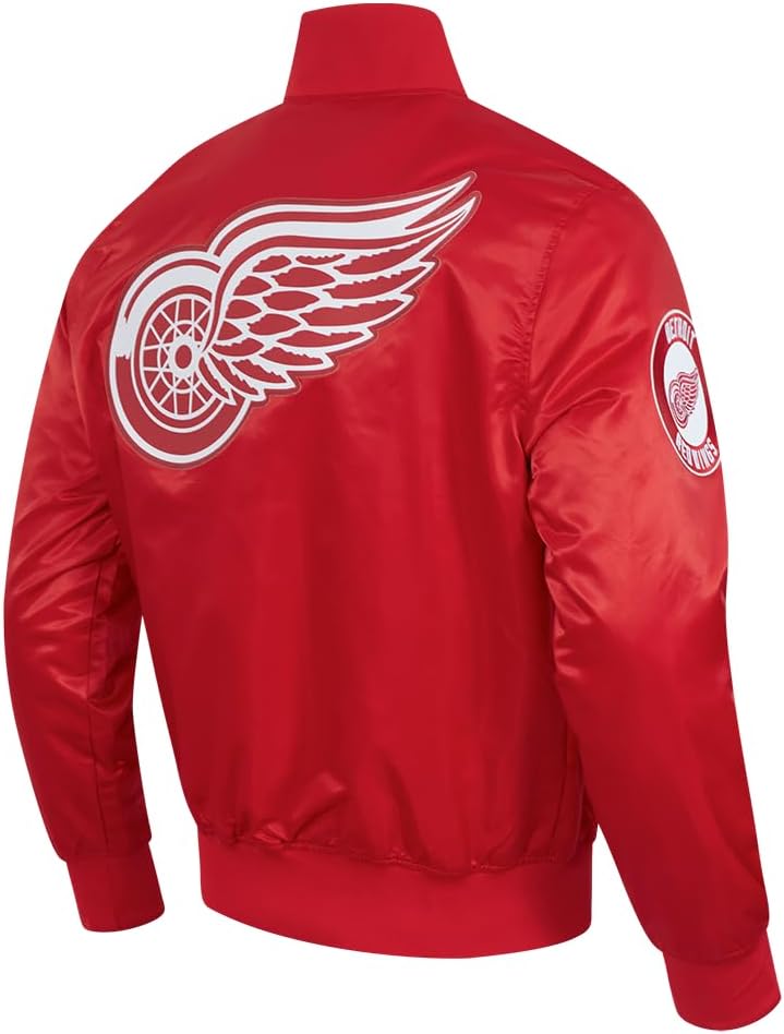 Pro Standard Mens NHL Classic Satin Jacket - Image 4