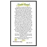 Nicene Creed Laminated Holy Card Blessed By His Holiness Pope Francis