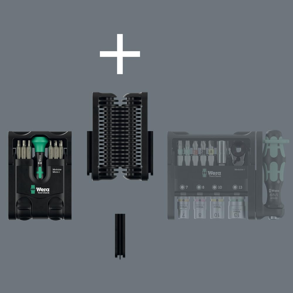 Wera Tool-Check Modular Micro 1, 21 Pieces, Multicolour - Image 3