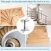 Stair Treads Gauge Template Tool - Staircases Jig, Measuring Set, Shelf Scribe Tools for Stairs, Risers, Shelf and Cutting Drywall Wizard, 11.4In to 60.7In