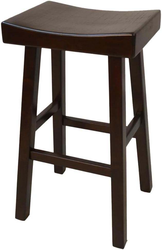 Bar Stool in Espresso Finish