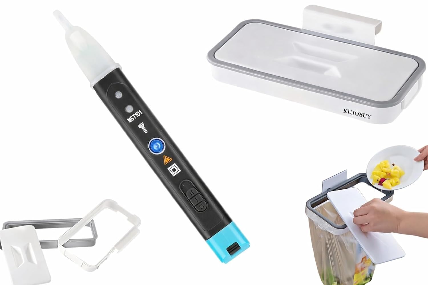 Auto Ignition Coil Tester Tool OBDEMOTO 101 Car Spark Test Bag Holder Kitchen Cupboard Hanging Bag Trash Can