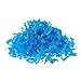 Mrs Fizz Crinkle Cut Paper Shred Filler for Packing and Filling Gift Baskets (2 LB) Light Blue