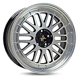  Keskin KT22 8.5JX19 5/120 ET35 72.6 - Llanta delantera de aleación pulida negra