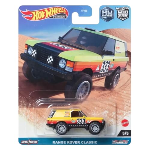 Hot Wheels Car Culture 2023 Off Road Set 5 Vehículos miniatura 4