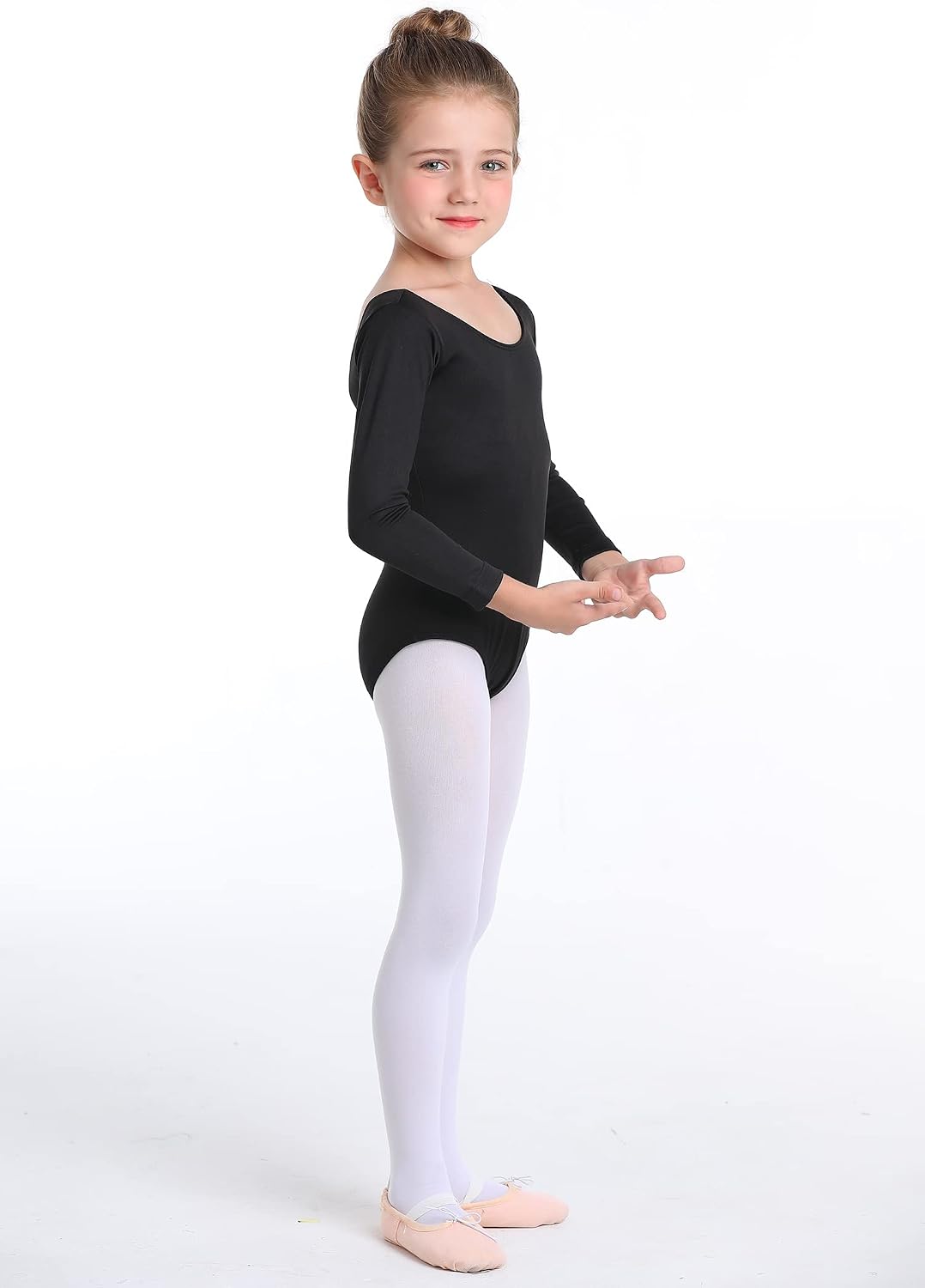 MdnMd Girls Toddler Leotards for Dance Ballet Gymnastic Outfits Classic Basic Leotard image 5