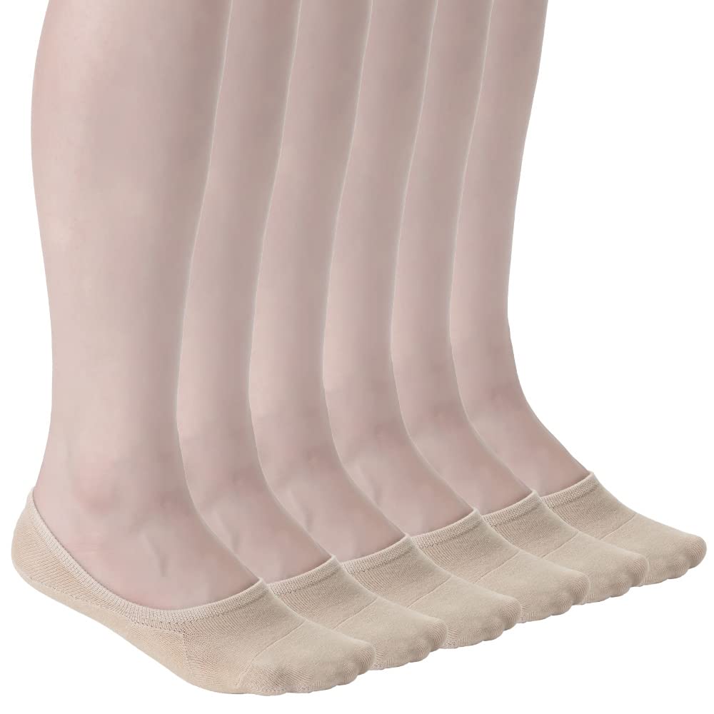 Losa Kute 6 Pairs Women’s Casual No Show Socks Anti-Slip Socks …