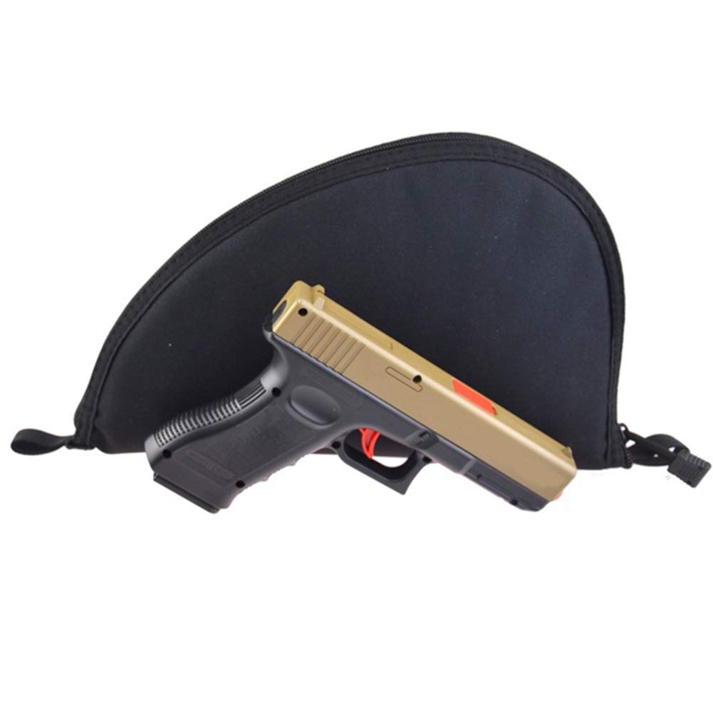 Custodia tattica per pistola in spugna con chiusura a cerniera