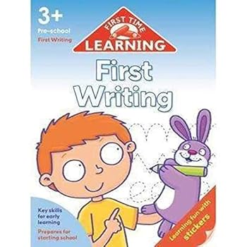 Paperback First Time Learning - First Writing Book
