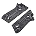 Guuun G10 Grips for Taurus PT92 Grips Starburst Texture Compatible with PT 92/99/100/101 Pistol and Decocker - Gray/Black