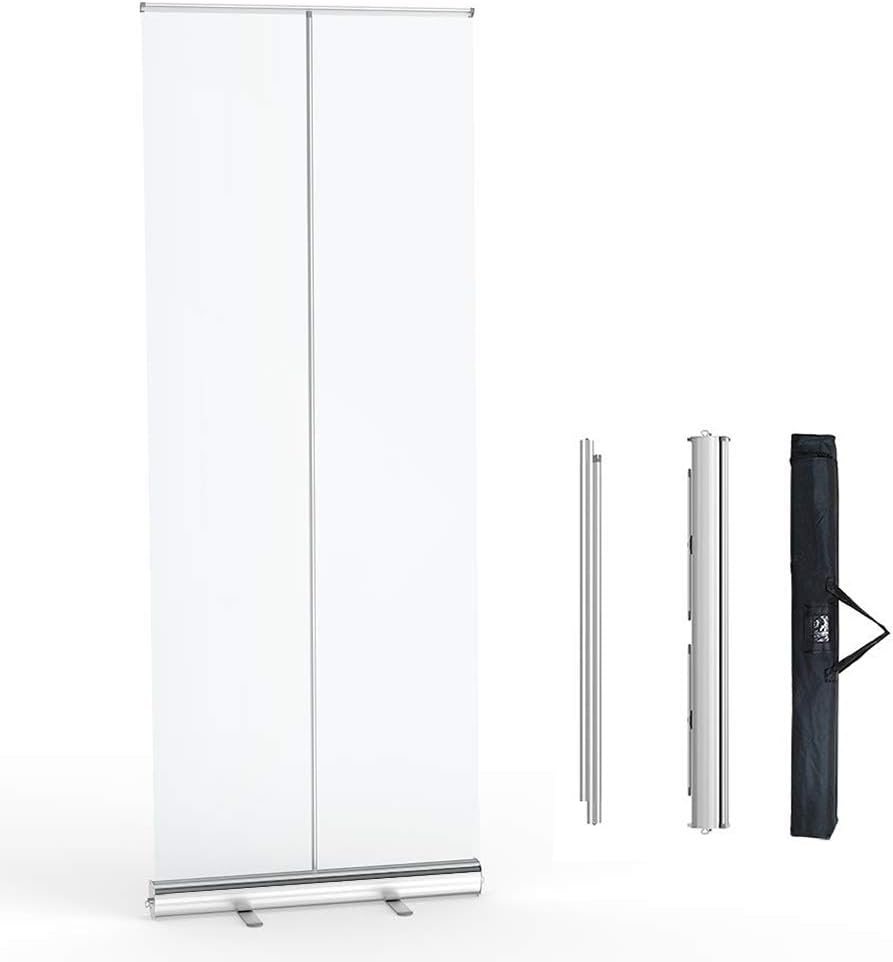 REMYSAOS Plexiglass Barrier for Counter Floor Standing