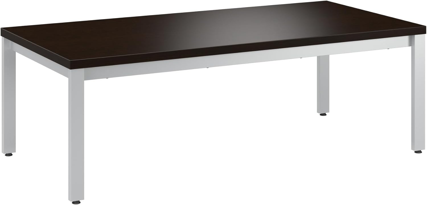 Bush Business Furniture Arrive Waiting Room Coffee Table, Reception Area Center Surface for Commercial Office or Lobby, Mocha Cherry