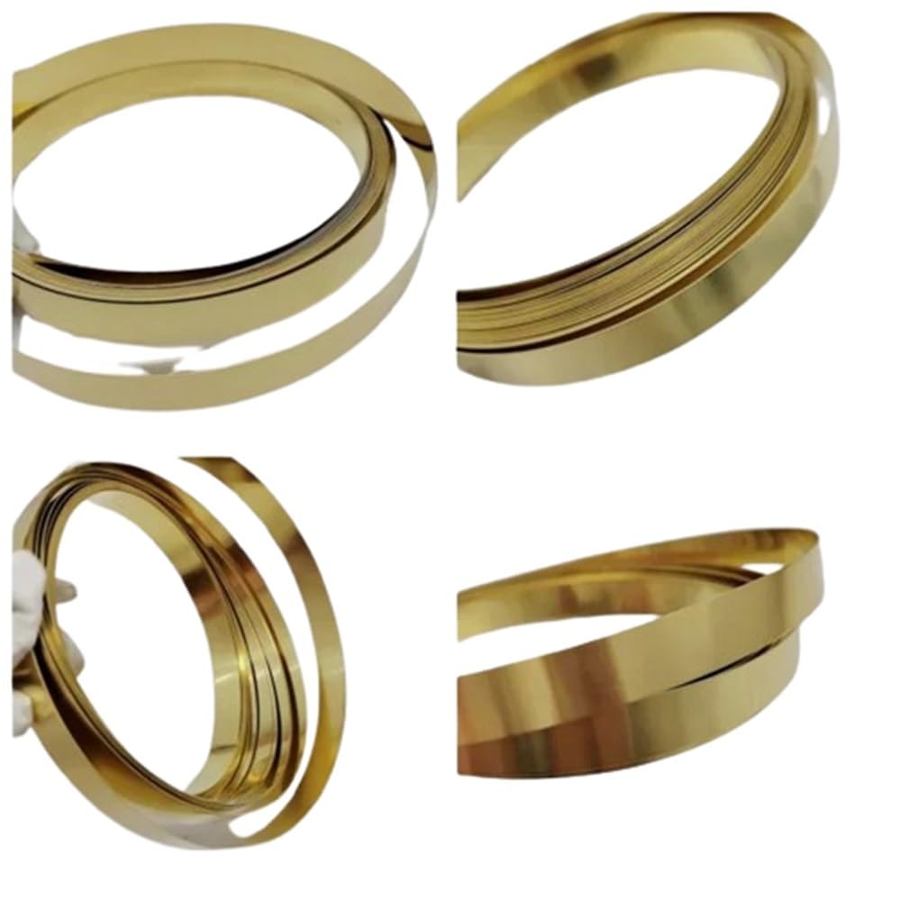 H62 Cienka taśma z blachy mosiężnej, rolka 1M, grubość 10-60 mm / 0,05 * 60 * 1000 mm