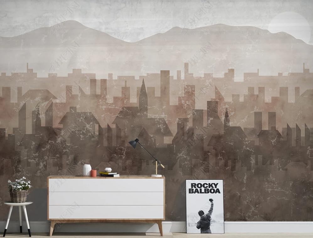 Papier peint intissé architecture urbaine poster géant mural salon 250x175 cm
