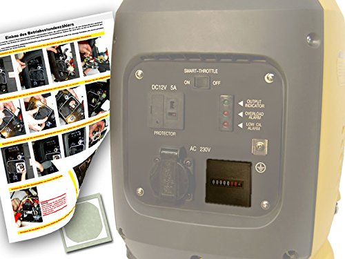Contador de horas de funcionamiento para generadores de electricidad/generadores – digital para...
