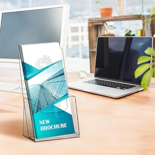Acrylic Brochure Stand - Clear