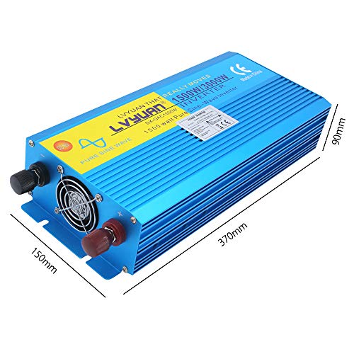 Cantonape 1500 W/3000 W inverter di corrente onda