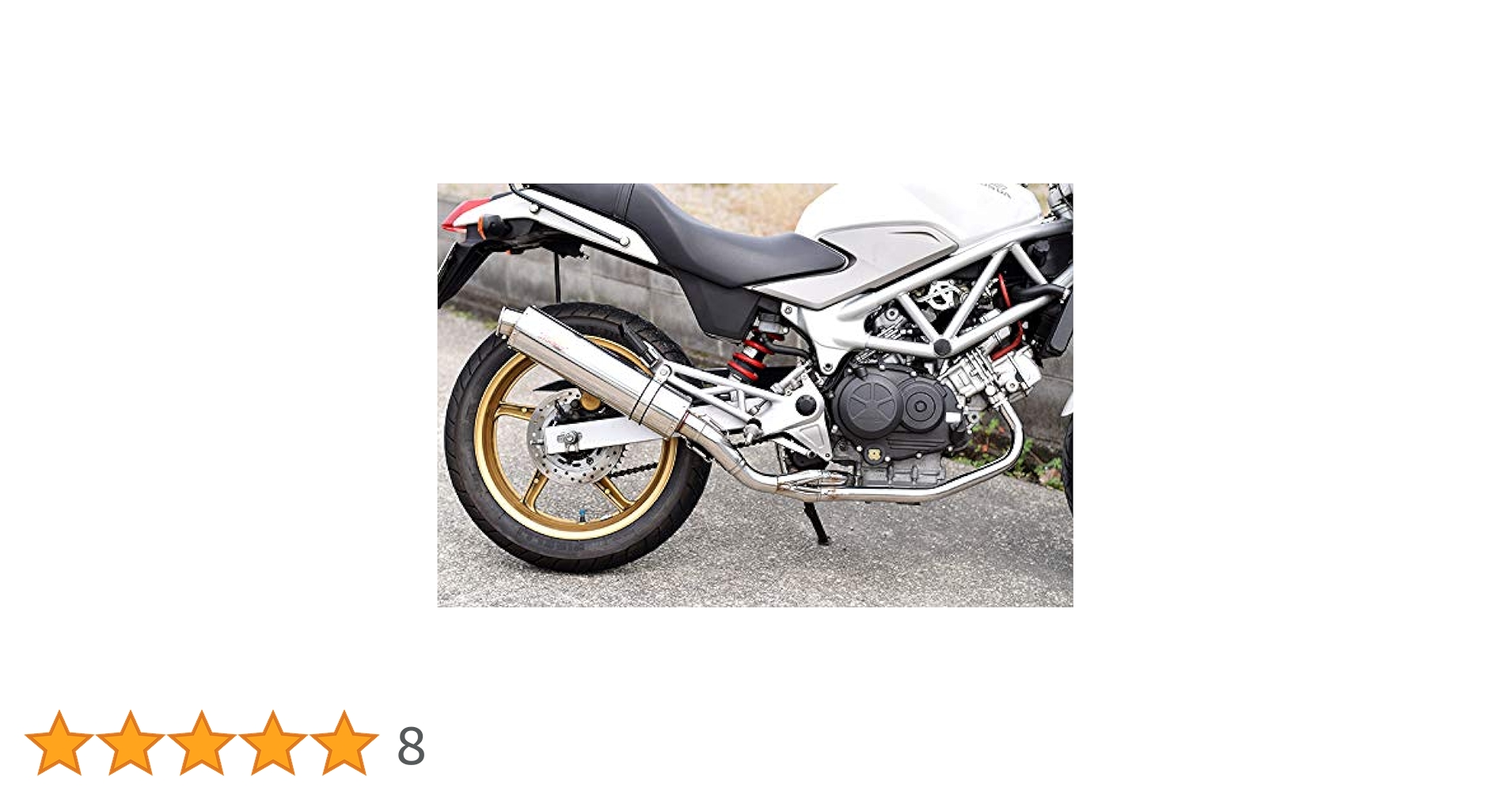 Realize ホンダVTR250 Aria カールTypeC マフラー VTR250 | Aria（アリア）フルエキゾースト | Ti | Type-C