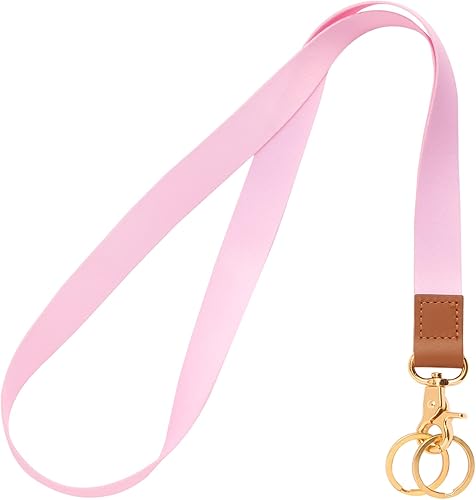 XCHIN Cordones para llaves, llavero largo para mujeres y hombres, lindo cordón para el cuello para tarjetas de identificación, cartera