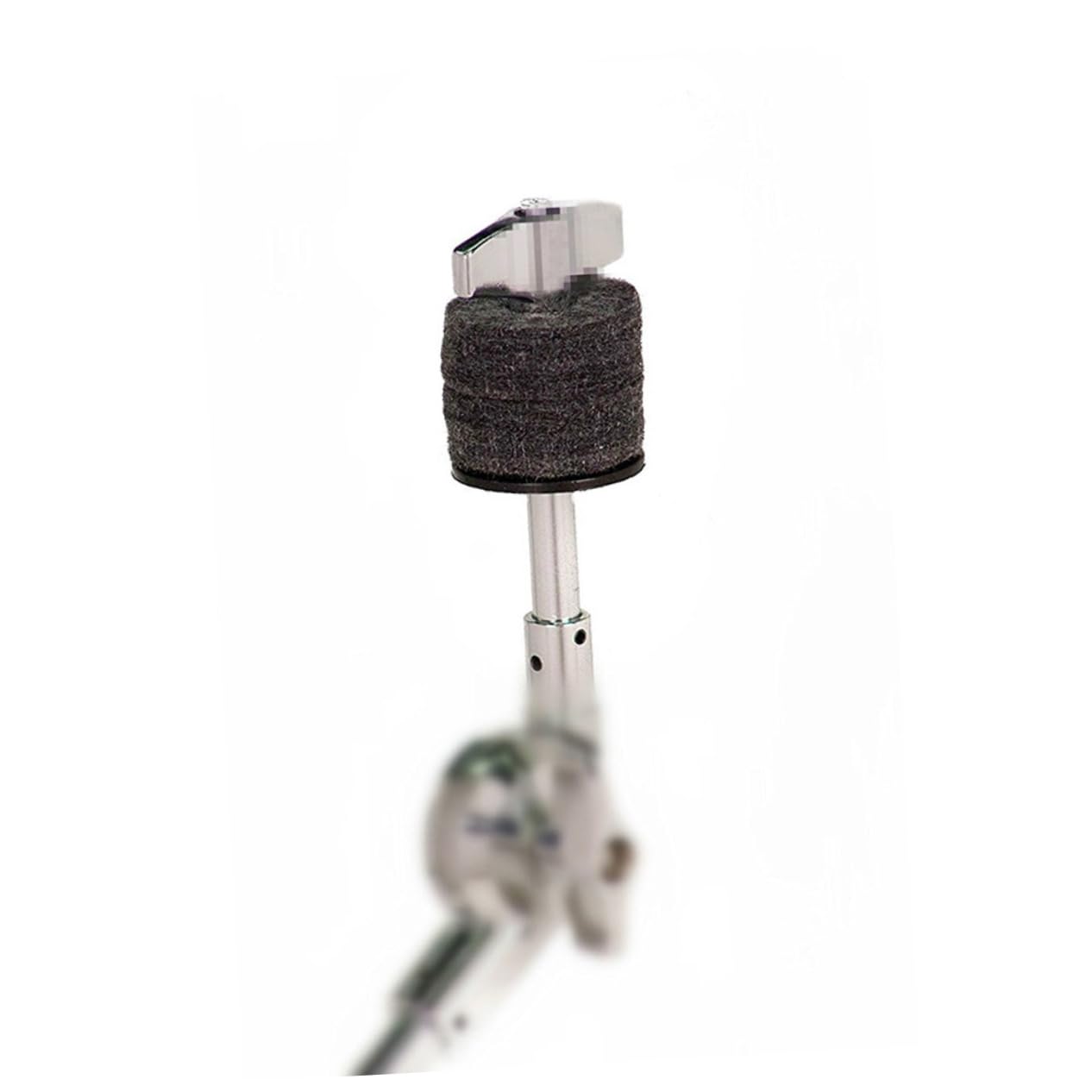 FUNOMOCYA Fit Cymbal Accessories Set Felt Washers Sleeves Wing Nuts for Electronic Drums Silver Grey