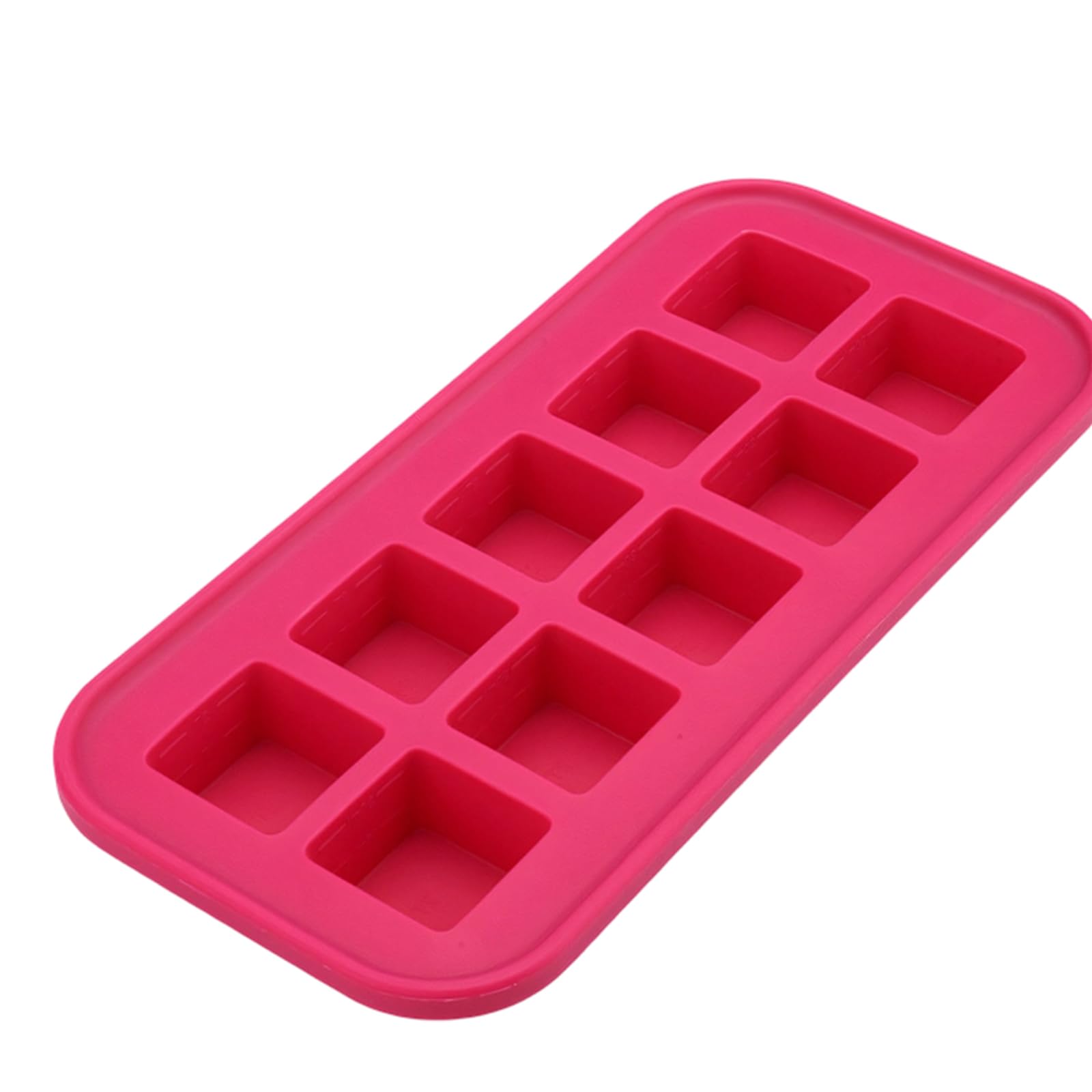 Kaeltsyn Silicone Freezers Box with Secure Cover Ice Block Maker Ideal for Making Flavored Cubes and Preserving Food Block Tray with Cover