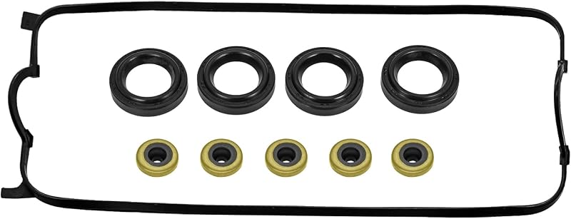 Jogo de junta da tampa de válvulas Ortopia 12030-P0A-000 para Honda Accord 2.2L e 2.3L – 1 unidade