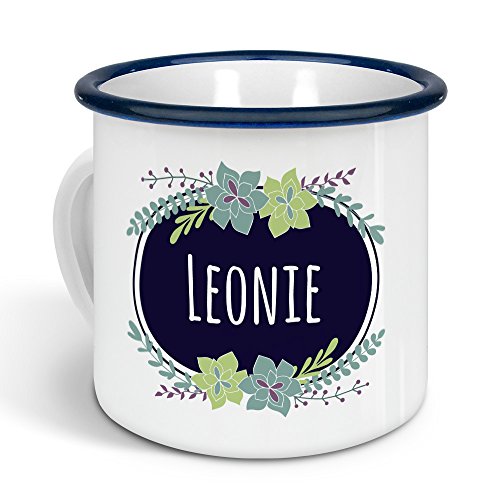 Emaille Tasse mit Namen Paco | Motiv 3