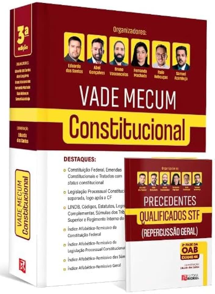 Vade mecum constitucional - 2ª fase da OAB – Exame 46