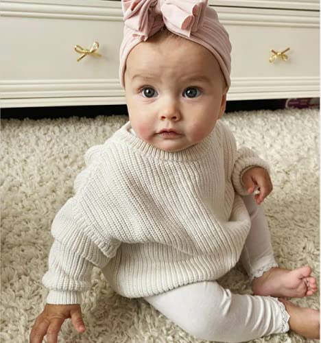Toddler Baby Girl Boys Sweater Round Neck Long Sleeve Candy Color Knitted Pullover Tops Autumn Winter Sweatshirt2