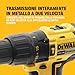 DEWALT DCD778S2T-QW Trapano Avvitatore, 2 velocità a Percussione, Motore Brushless con Doppia...