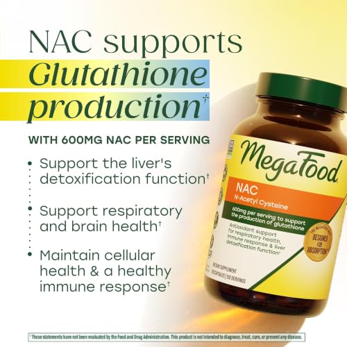 MegaFood NAC Supplement Capsules
