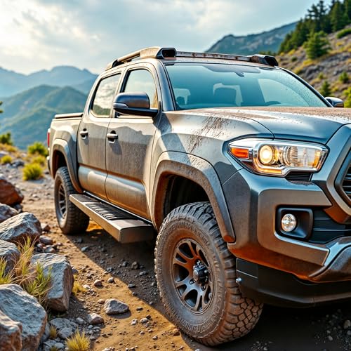 Estribos laterales 6 pulgadas para Toyota Tacoma 2024-2026 miniatura 4