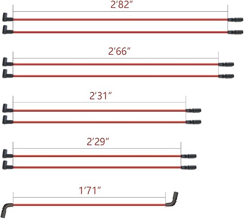 Miniatura 6 de MAS Distribuidor de encendido y juego de 8 bujías ACDelco Platinum y cables compatibles con GMC Yukon Cadillac Escalade Chevrolet C1500 Tahoe V8