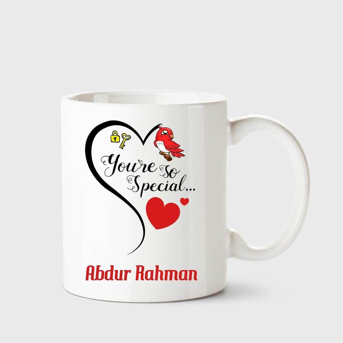 Chanakya You're so Special Abdur Rahman White Coffee Name Ceramic Mug