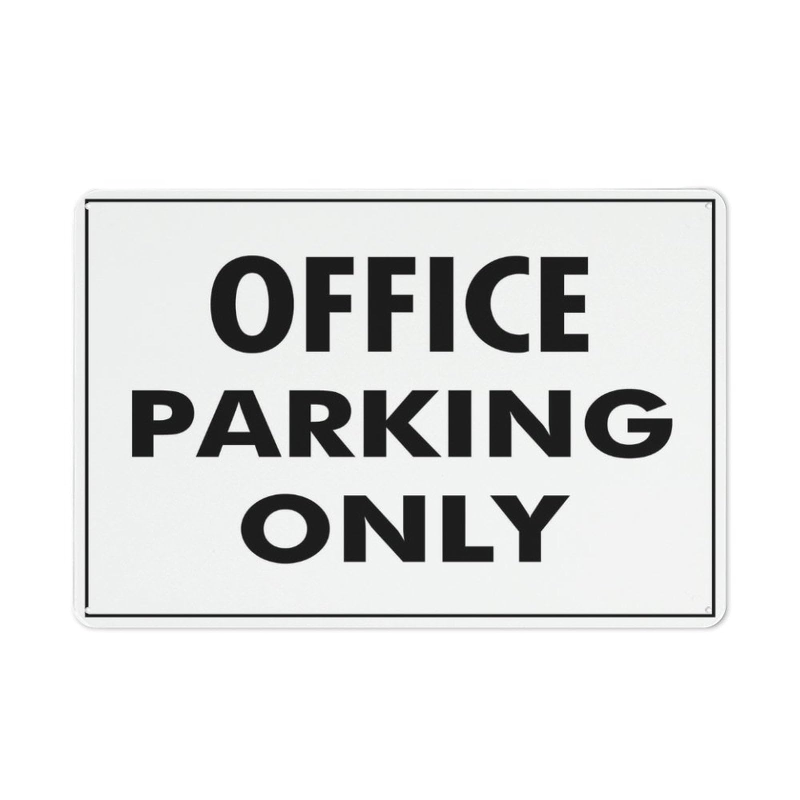 Peiyeety A03 Office Parking Only Sign For House 12X16 Inches Yard Sign, Premium Aluminum, Sun-Proof, Rust-Free