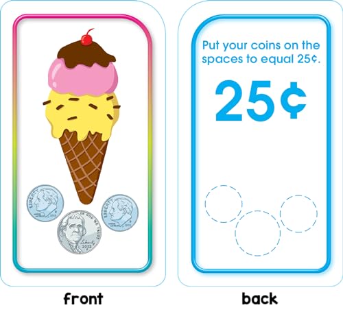 image for School Zone Time & Money Flash Cards: 56 Cards, 1st Grade, 2nd Grade, 
