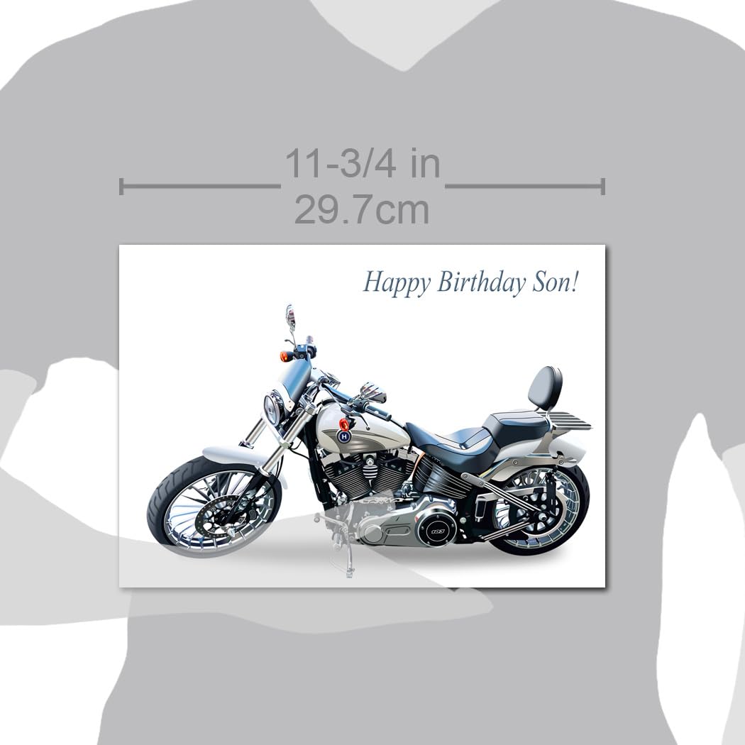 Extra Large Grandson Birthday Card - XL Big Thick A4 Size