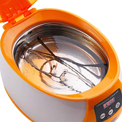FENGCLOCK Digital Ultraschall Schmuck Reinigungsgerät, Kleiner Haushalt Multifunktionsreiniger Edelstahl Ultraschallbad… – Bild 7