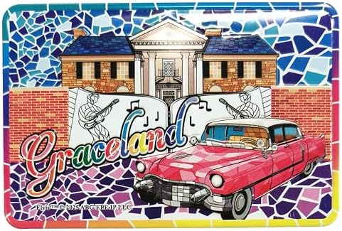Elvis Presley Magnet - Rainbow with Charms - Mid-South Products image 4