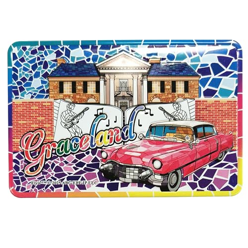 Elvis Presley Magnet - Mosaic Graceland - Mid-South Products