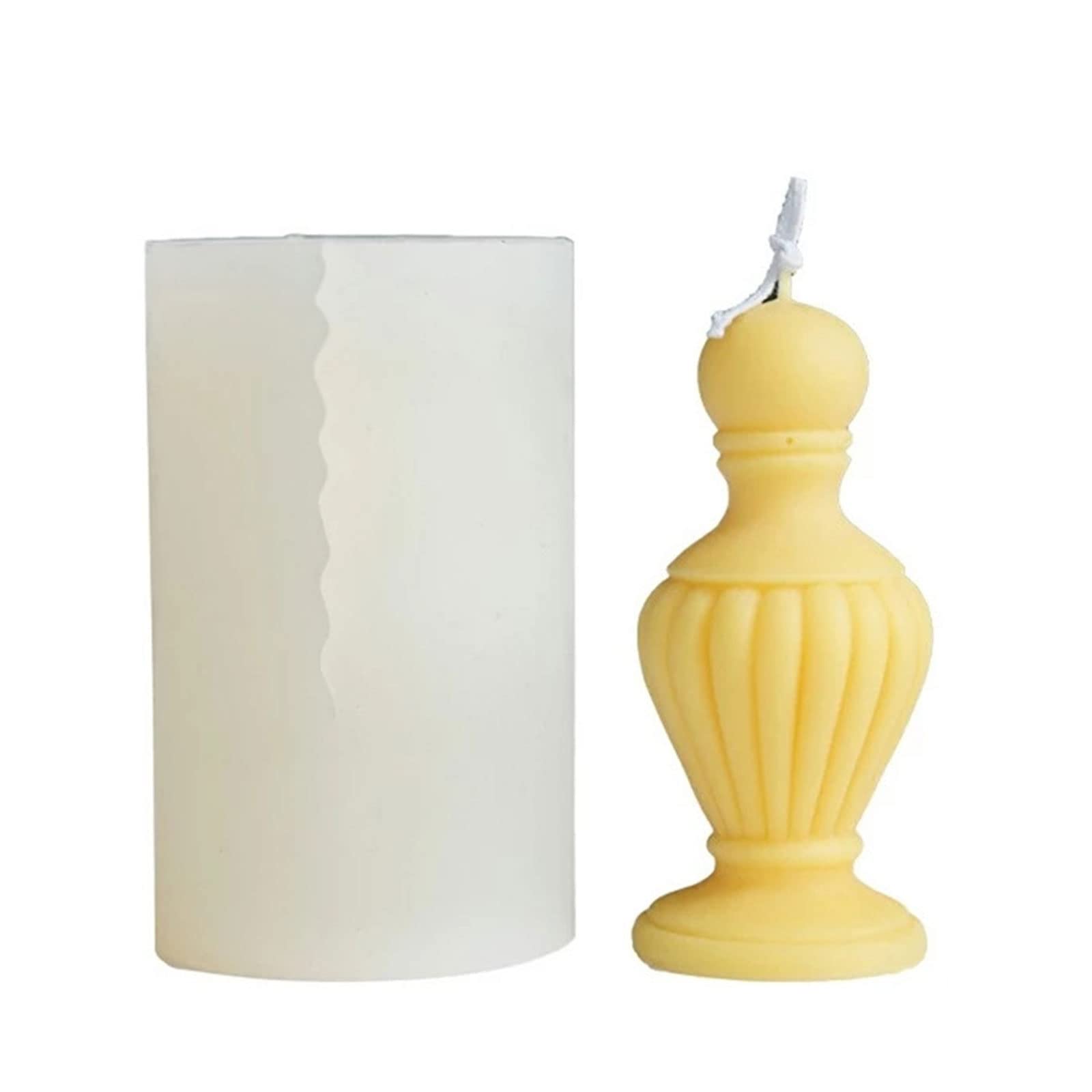 Tsophreniq Molds for Making Silicone Resin Casting Epoxy Mold for Making Wax Candles Soaps Silicone Ornament for Resin Casting