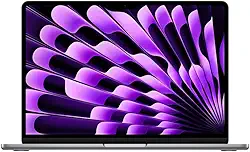 Apple 2024 MacBook Air (de 13 polegadas, Processador M3 da Apple com CPU 8‑core e GPU 8‑core, 16GB Memória unificada, 256 GB) - Cinzento sideral
