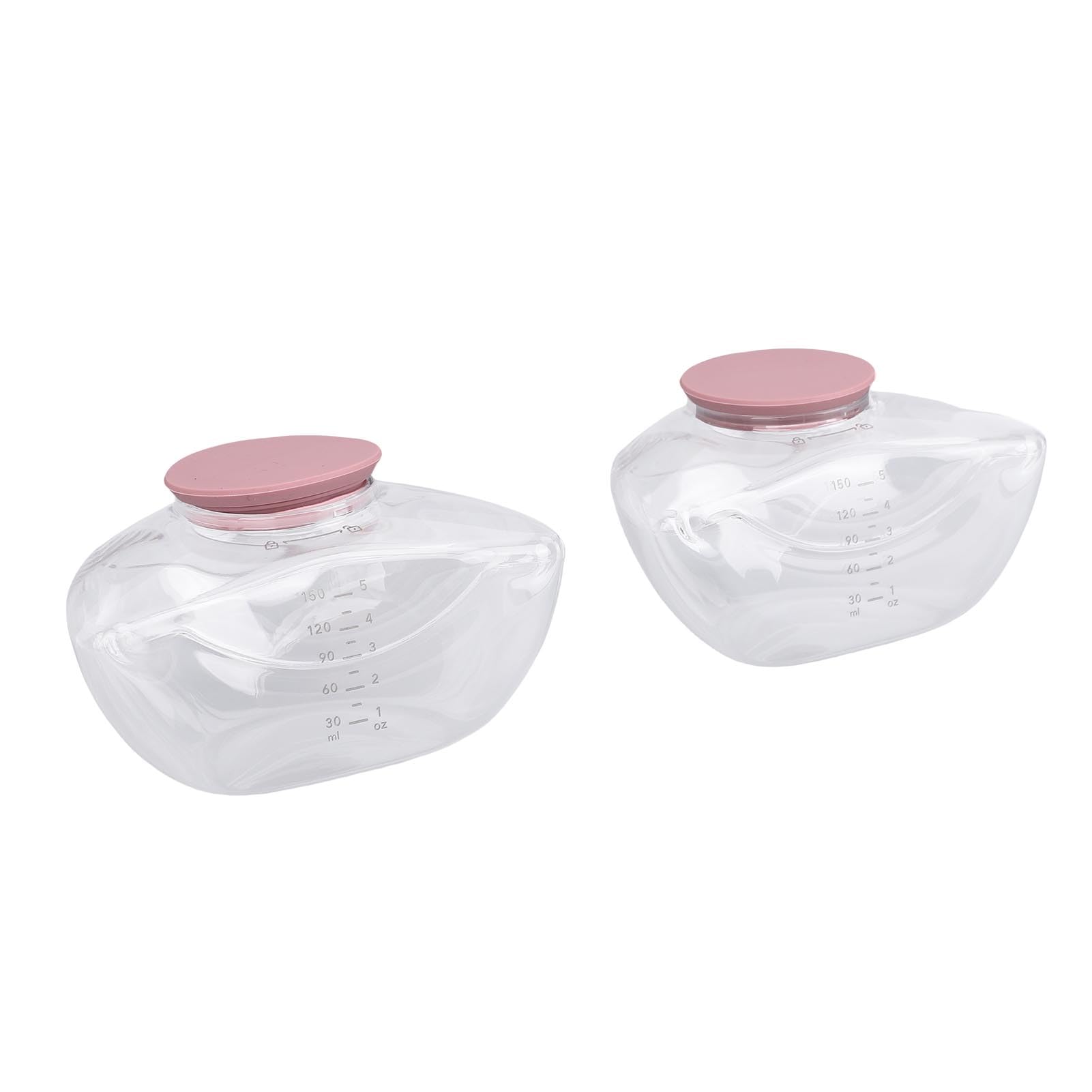 RASTKY M9 Breastmilk Collector Cup Replacement 2pcs Leak Proof for M9 Wearable Breastpump Comfortable Fit Food Grade Materials