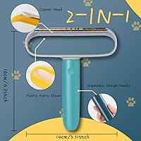 Vista 1 de Pet Hair Remover, Dog Cat Hair Remover, Cleaner pro pet Hair, Portable Lint Brush Remover -Gzcik.W Reusable Double Sided Fur Remover for Furniture