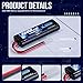 Zeee 7.2V NiMH Battery 3600mAh RC Battery High Power with Tamiya Connector for RC Car RC Truck Associated HPI Losi Kyosho Racing Hobby
