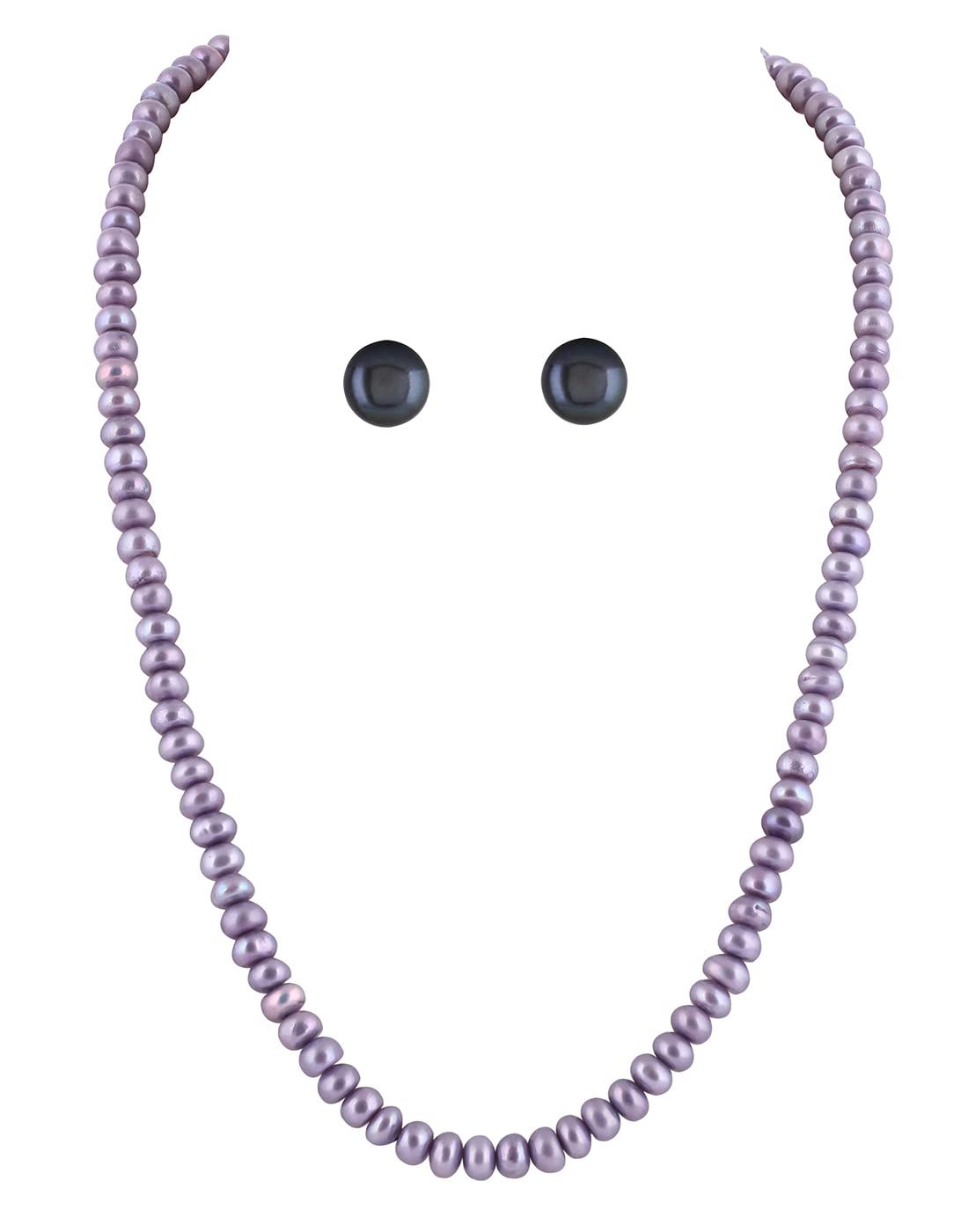 Natural Fresh Water lavender Colour Hyderabadi Pearl Necklace Chain With Certificate from Hyderabad for Women Girls (Single Layer) (B0BLCBGK19) Amazon Price History, Amazon Price Tracker