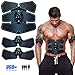 WARDBES Elettrostimolatore Muscolare, Elettrostimolatore per Addominali, Addominale Tonificante Cintura ABS, EMS Stimolatore Muscolare Addome/Braccio/Gambe/Waist/Glutei
