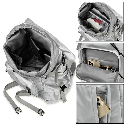 Backpack for Men Laptop Backpack Heavy Duty backpack Unique Design Concept Special Industrial Style Appearance 900d Waterproof Oxford Fabric Artificial Mechanics Design Travel backpack2