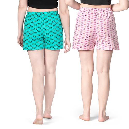 Image of Real Basics Women's Regular Shorts (Pack of 2)